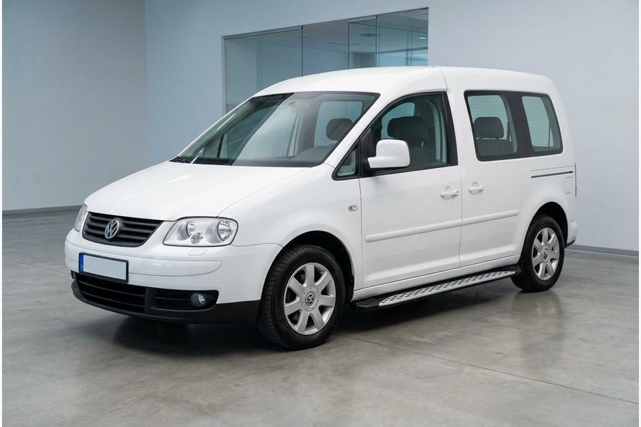 Volkswagen Caddy 2004–2010 Side steps Shining V1 (2 st., aluminium) Foto 1