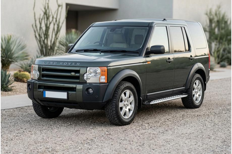 Land Rover Discovery III 2004–2009 Side steps Shining V1 (2 st., aluminium) Image