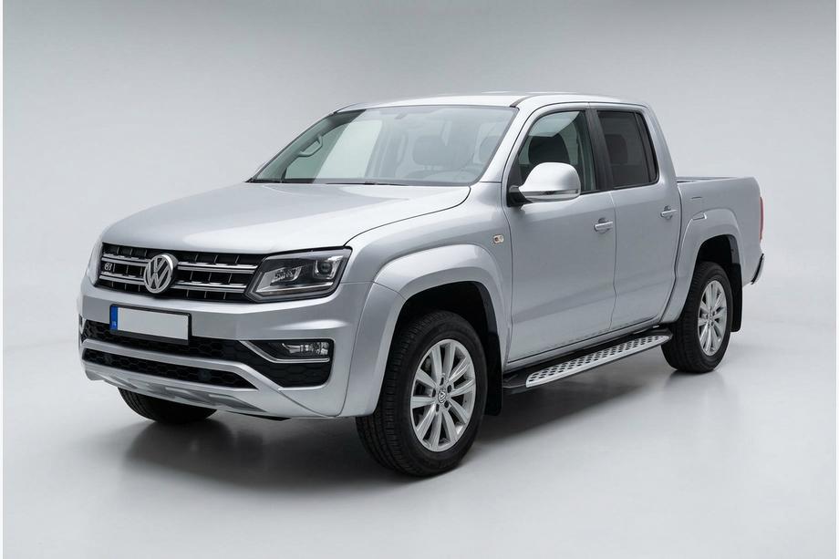 Volkswagen Amarok 2010–2022 Side steps Shining V1 (2 st., aluminium) Image