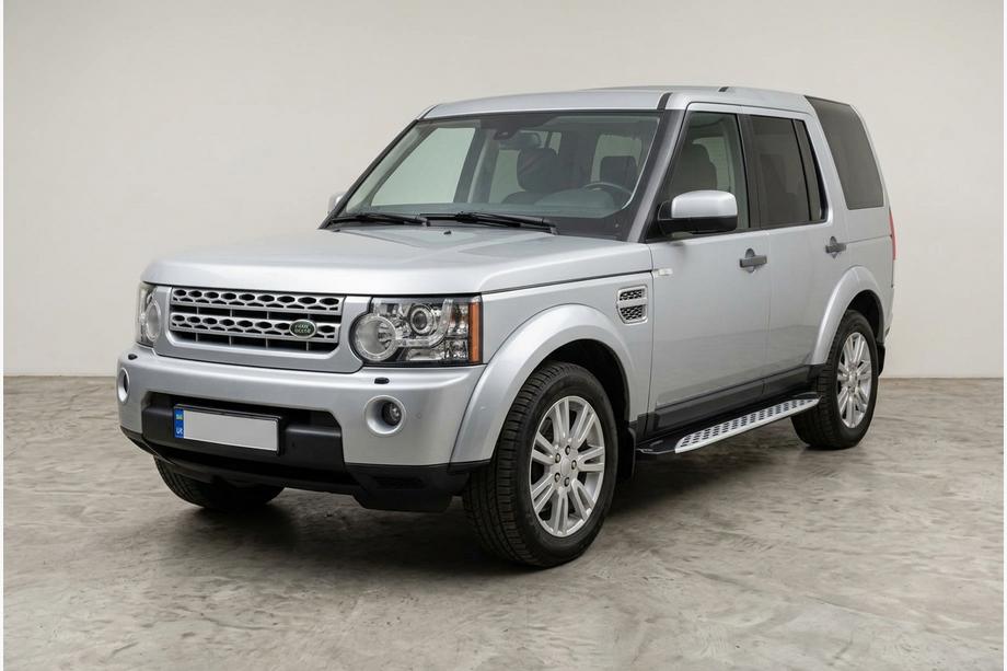 Land Rover Discovery IV 2009–2017 Side steps Shining V1 (2 st., aluminium) Image