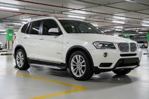 BMW X3 F25 2011–2018 Side steps Shining V1 (2 st., aluminium) foto 1