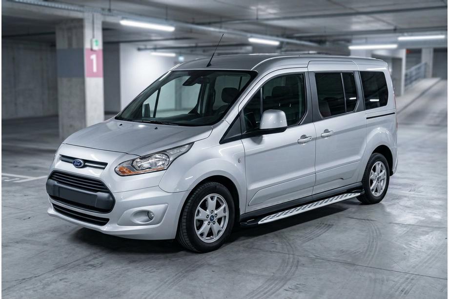 Ford Connect 2014–2021 Side steps Shining V1 (2 st., aluminium) Image