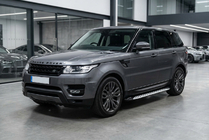 Range Rover Sport 2014–2022 Side steps Shining V1 (2 st., aluminium) foto 1