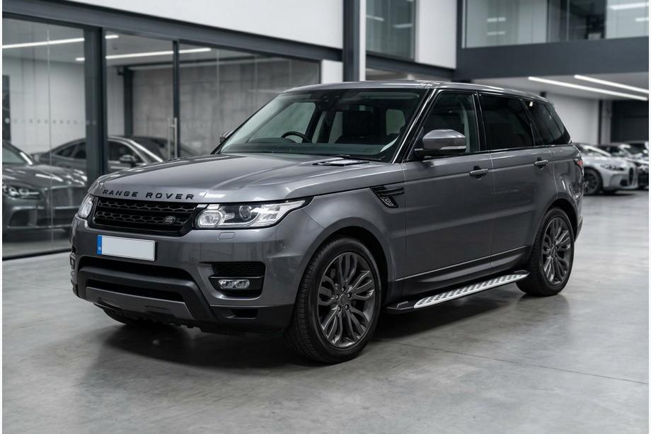 Range Rover Sport 2014–2022 Side steps Shining V1 (2 st., aluminium) Image