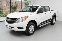 Mazda BT-50 2012– Side steps Shining V1 (2 st., aluminium) foto 1