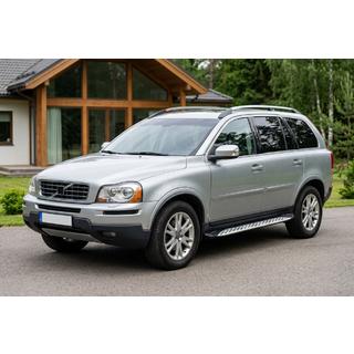 Side steps Shining V1 (2 st., aluminium) Volvo XC90 2002–2014 foto 1