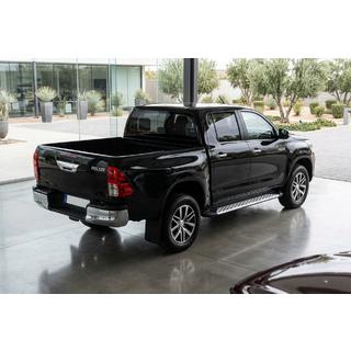Side steps Shining V1 (2 st., aluminium) Toyota Hilux 2015– foto 1