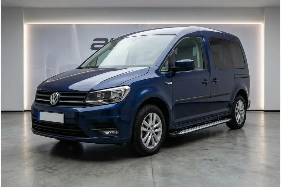 Volkswagen Caddy 2015–2020 Side steps Shining V1 (2 st., aluminium) Image