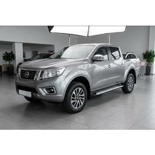 Side steps Shining V1 (2 st., aluminium) Nissan Navara/NP300 2016– foto 1