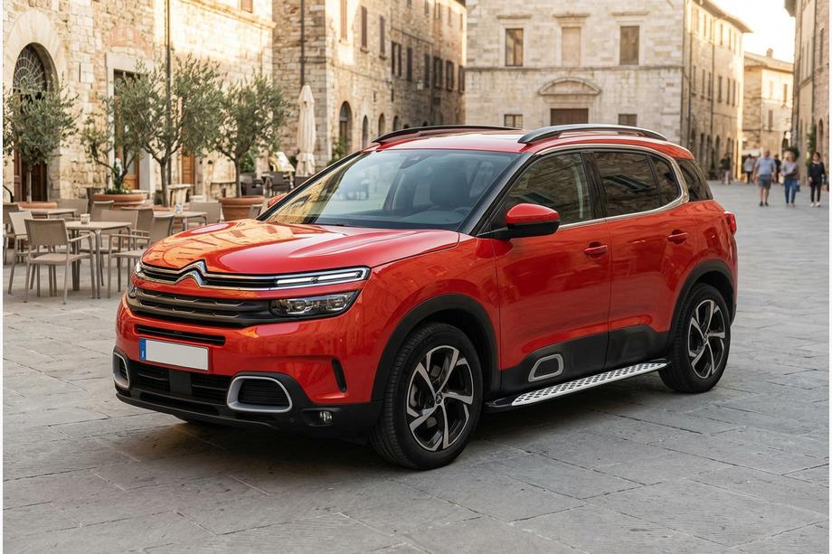 Citroen C5 Aircross 2017–2025 Side steps Shining V1 (2 st., aluminium) Image
