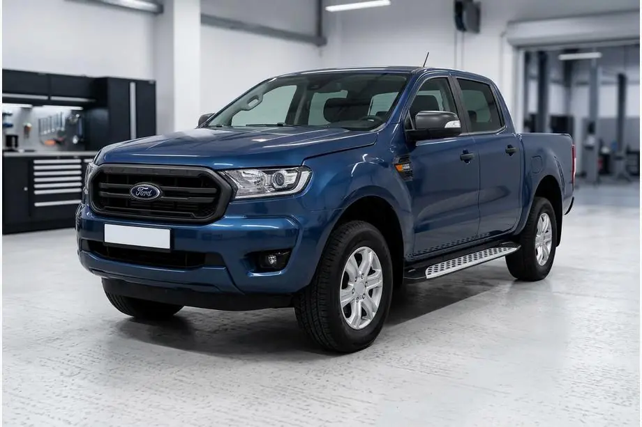 Ford Ranger 2011–2022 Side steps Shining V1 (2 st., aluminium) Image
