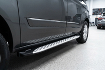 Ford Custom 2013–2022 Side steps Shining V1 (2 st., aluminium) foto 1