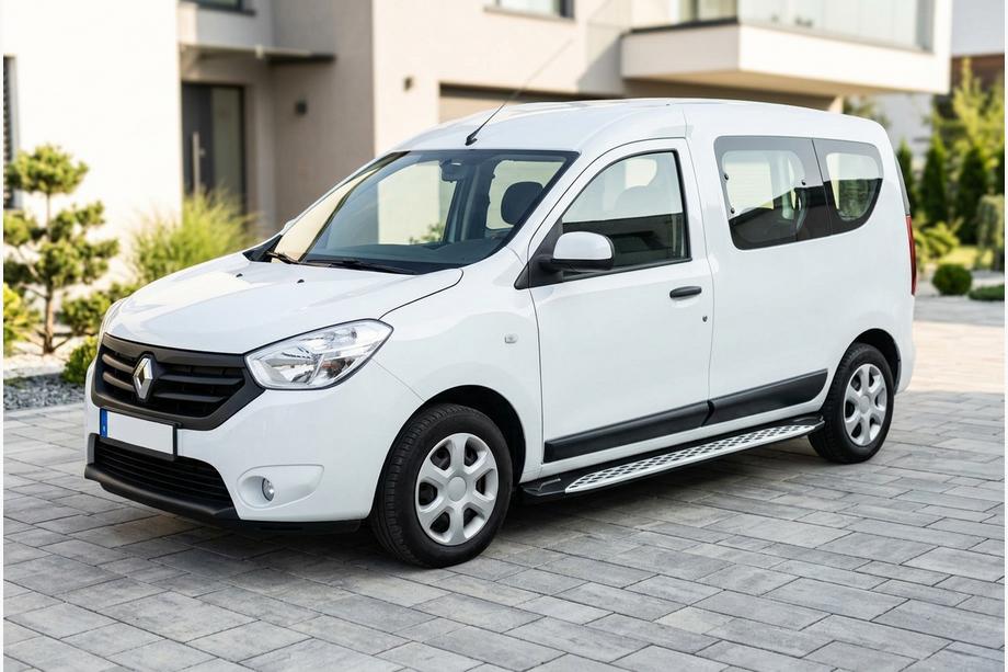 Renault Dokker 2013–2022 Side steps Shining V1 (2 st., aluminium) Image