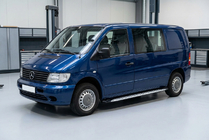 Mercedes Vito W638 1996–2003 Side steps Shining V1 (2 st., aluminium) foto 1