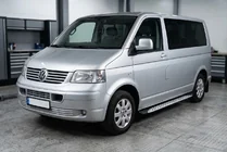 Volkswagen T5 Caravelle 2004–2010 Side steps Shining V1 (2 st., aluminium) foto 1