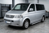 Volkswagen T5 Multivan 2003–2010 Side steps Shining V1 (2 st., aluminium) foto 1