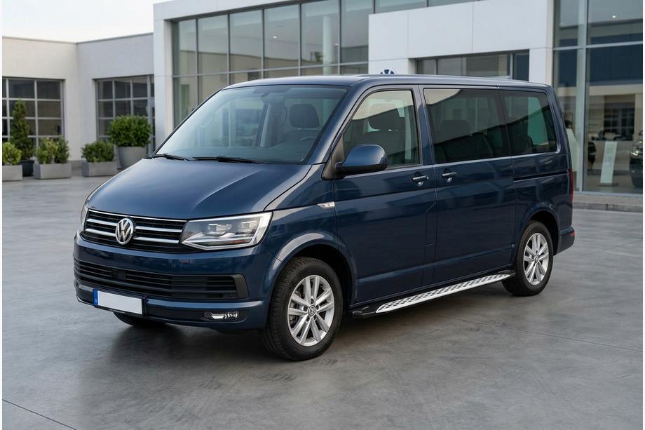 Volkswagen T6 2015–2024 Side steps Shining V1 (2 st., aluminium) Image
