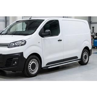 Zijtreden Shining V1 (korte wielbasis) (2 stuks, aluminium) Peugeot Expert 2017– foto 1