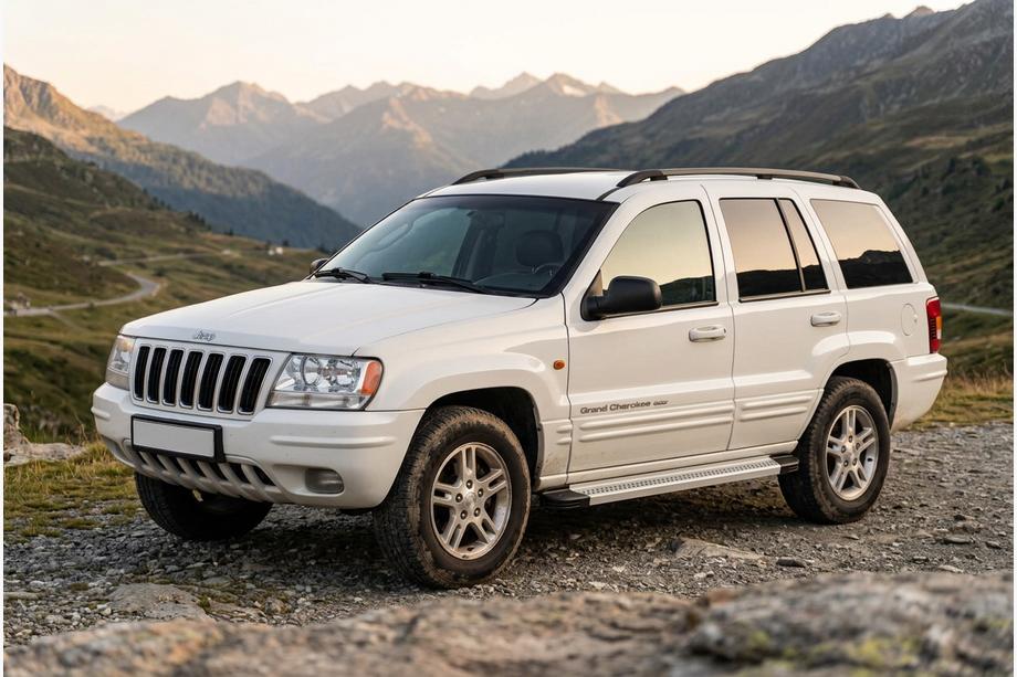 Jeep Grand Cherokee WJ 1999–2004 Maya V2 zijtreden (2 st., aluminium) Image