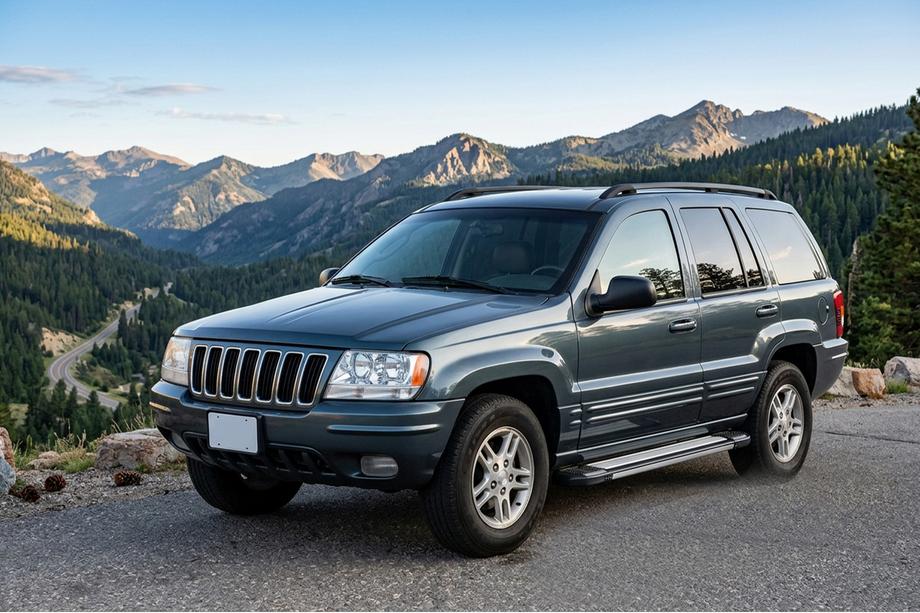 Jeep Grand Cherokee WJ 1999–2004 Rainbow zijtreden (set van 2, aluminium) Foto 1