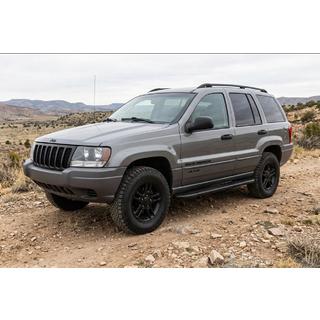 Bosphore Black zijtreden (2 stuks, aluminium) Jeep Grand Cherokee WJ 1999–2004 foto 1