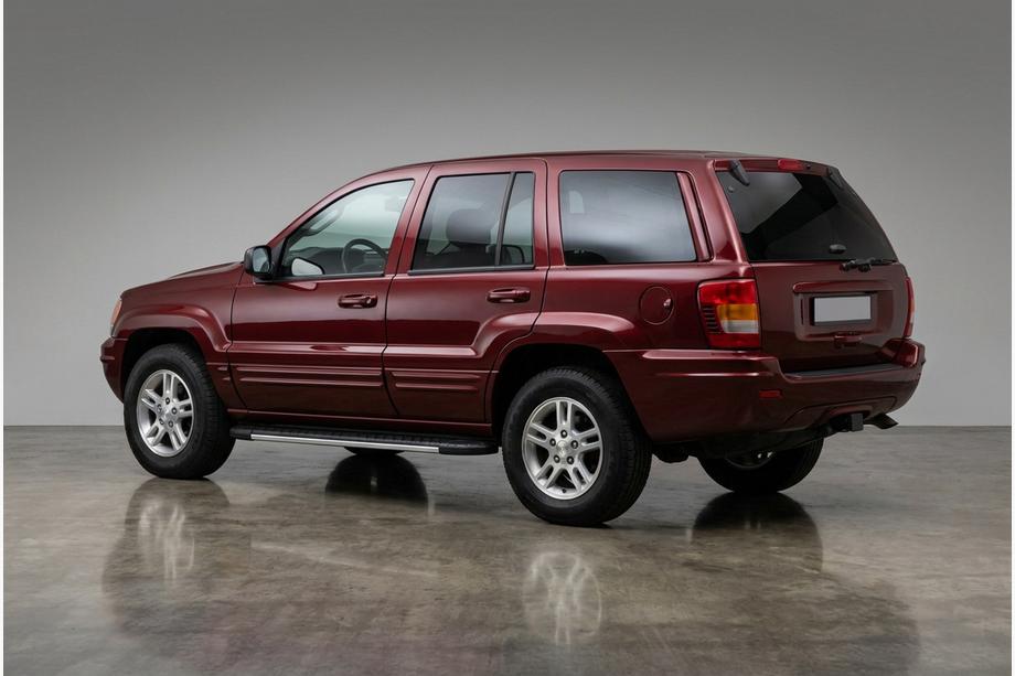 Jeep Grand Cherokee WJ 1999–2004 Bosphore Grey zijtreden (set van 2, aluminium) Foto 1