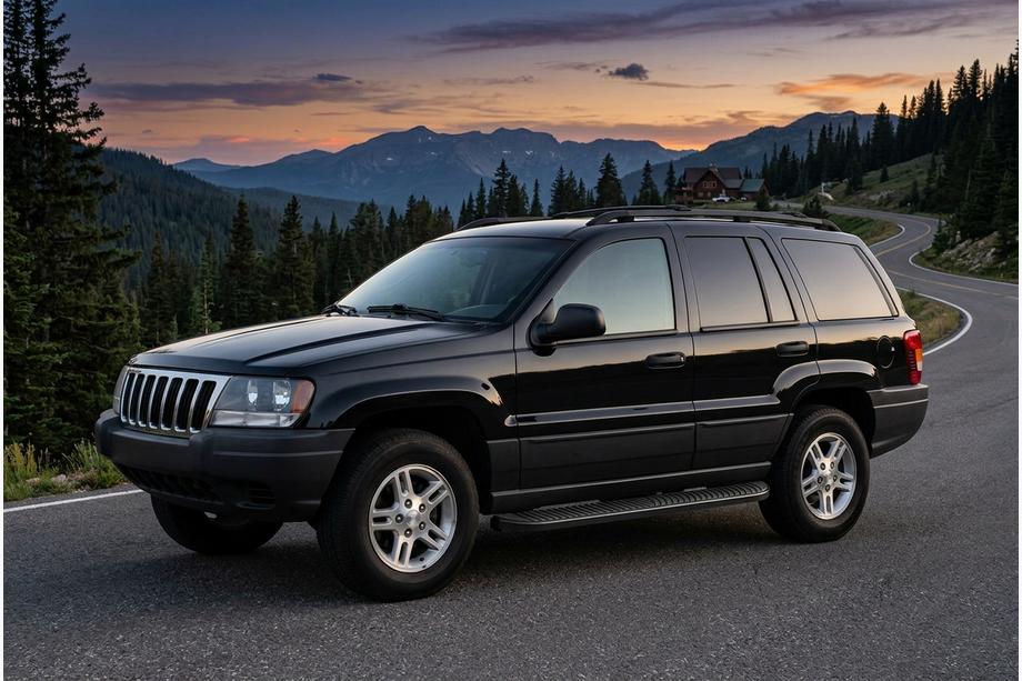 Jeep Grand Cherokee WJ 1999–2004 Tayga Black zijtreden (set van 2, aluminium) Foto 1