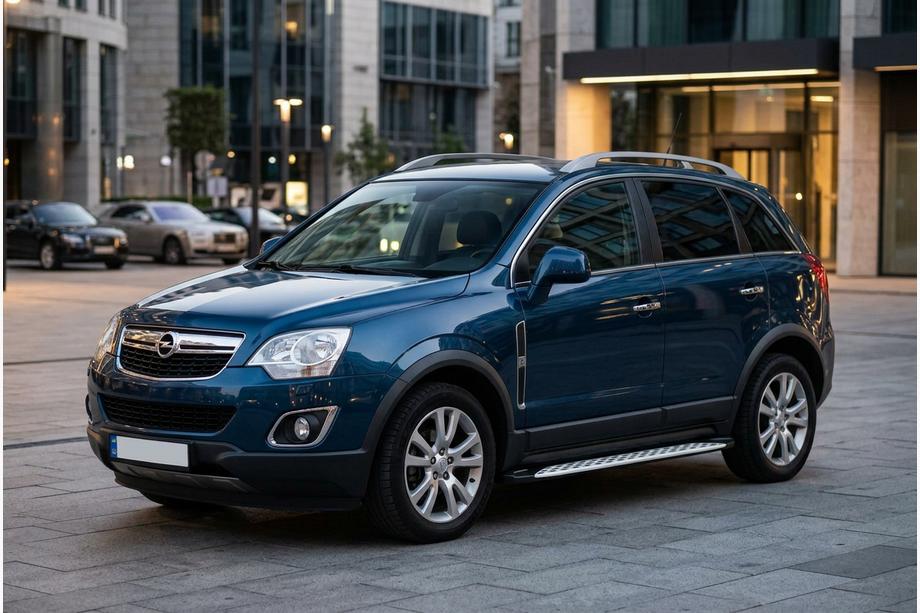 Opel Antara 2006–2017 Side steps Shining V1 (2 st., aluminium) 2016-2018 Image