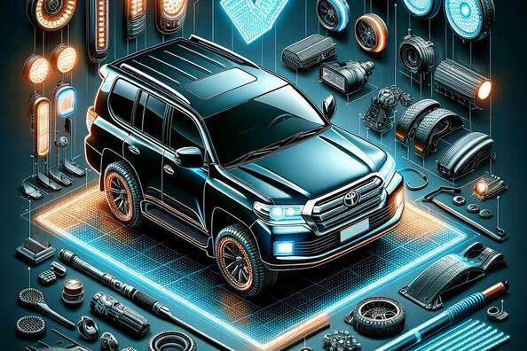 Hoe kies je kwalitatieve componenten voor de restyling van Toyota Land Cruiser 200 Foto 2