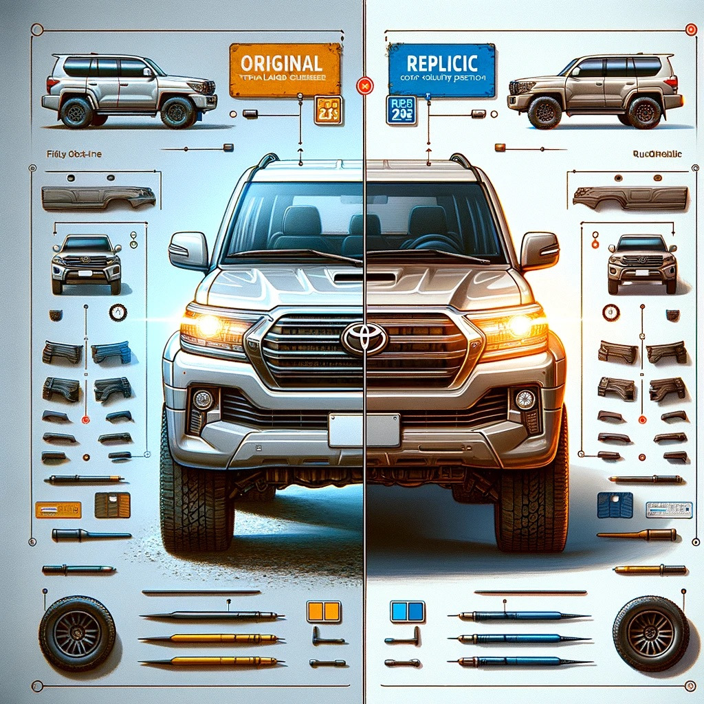 Origineel vs. replica bodykits voor Toyota Land Cruiser 200: wat is beter?