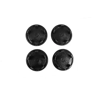 Naafdoppen voor velgen 76/71 mm zwart (4 st.) foto 3