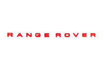 LandRover Range Rover Rode opschriftbadge (type-5) foto 2