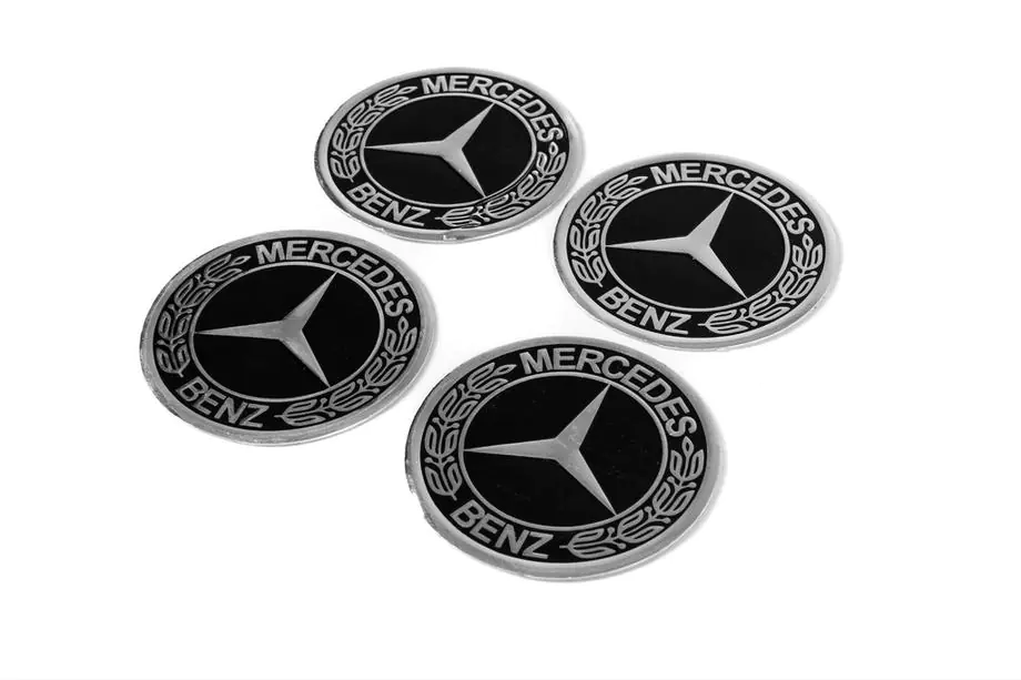 Mercedes-Benz Naafkap stickers 90 mm (set van 4) Image