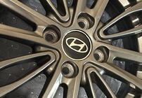 Hyundai Zwarte naafdoppen hyun60tur-bl (59 mm / 55 mm, 4 stuks) foto 1