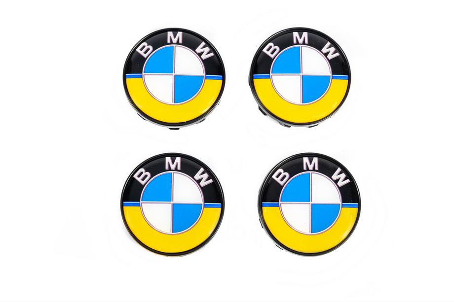 BMW Naafdoppen 55/53 mm UA-Style (4 st.) Foto 2