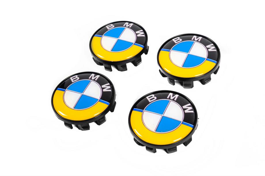 BMW Naafdoppen 55/53 mm UA-Style (4 st.) Foto 1