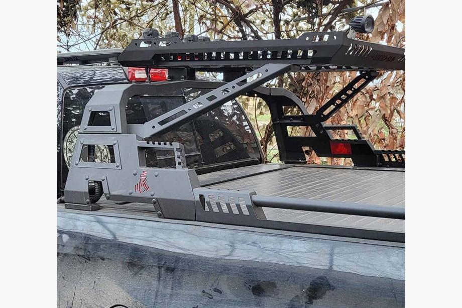 Toyota Tundra 2007–2021 Rollbar met mand Dakar (voor rolcover) Image