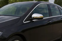 Mercedes B-Klasse W247 2019– RVS spiegelkappen (2 stuks) foto 1