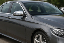 Mercedes E-class W213 2016–2023 RVS spiegelkappen (2 stuks) foto 1