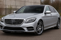 Mercedes S-Class W222 2013–2022 RVS spiegelkappen (2 stuks) foto 3