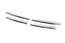 Renault Scenic/Grand 2003–2009 RVS grillijsten (set 4 stuks) foto 4