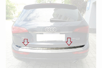 Audi Q5 2008–2017 RVS kofferbakrand foto 1