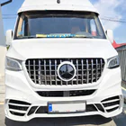 Mercedes Sprinter W907/W910 2018– Voorbumper met grille V2 (AMG) foto 7