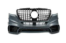 Mercedes Sprinter W907/W910 2018– Voorbumper met grille V2 (AMG) foto 11