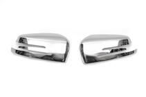 Mercedes S-class W221 2005–2013 Spiegelkappen (2009-2013, 2 stuks, RVS) foto 2