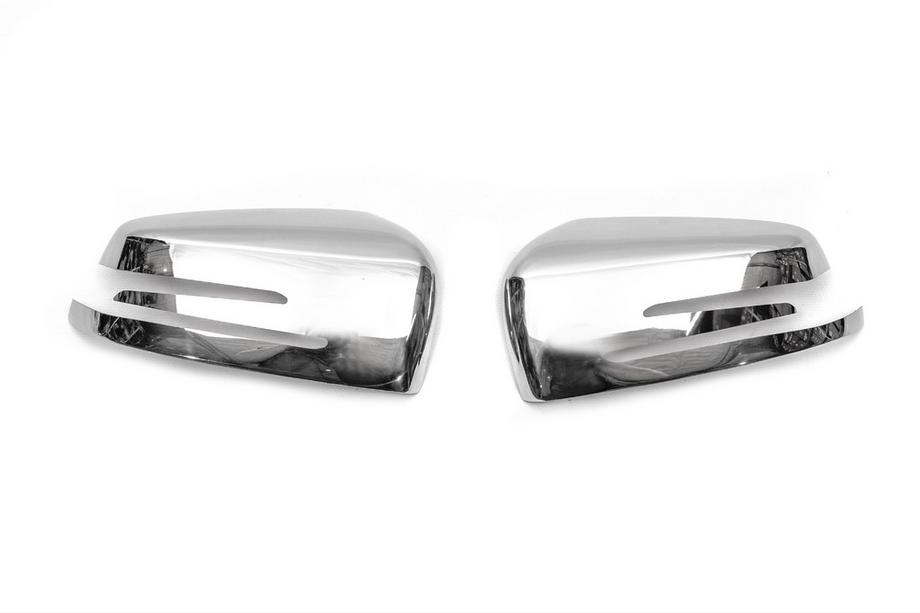 Mercedes A-Klasse W176 2012–2018 RVS spiegelkappen (2 stuks) Foto 2