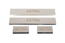 Opel Astra K 2016–2021 Dorpellijst set (4 stuks, RVS) foto 1