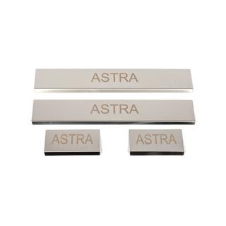 Dorpellijst set (4 stuks, RVS) foto 1