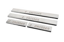 Citroen C-Crosser 2007–2013 Dorpellijst set (4 stuks, RVS) foto 4