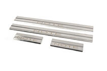 Nissan Note 2012–2020 Dorpellijst set (4 stuks, RVS) foto 2